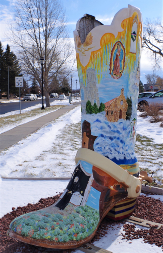 boot with churches and preacher